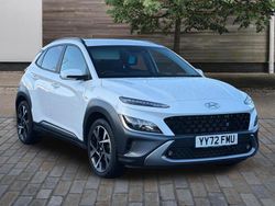 White Used 2022 Hyundai Kona Premium SUV | £15,921 (Fair price)