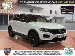 Silver Used 2021 VW T-Roc Black Edition SUV | £16,970 (Fair price)