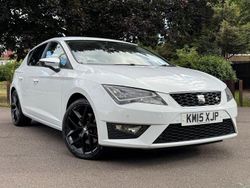 White Used 2015 Seat Leon FR Hatchback | £9,495 (Fair price)