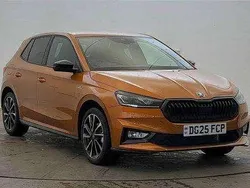 Phoenix orange metallic New 2025 Skoda Fabia Monte Carlo Hatchback | £23,295 (A bit pricey)