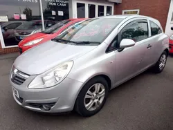 Silver Used 2010 Vauxhall Corsa Hatchback | £3,495 (Expensive)
