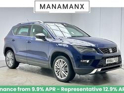 Blue Used 2016 Seat Ateca XCELLENCE SUV | £10,280 (Fair price)