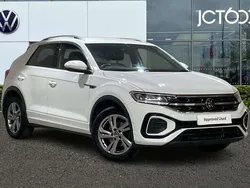 White Used 2023 VW T-Roc R-line SUV | £24,677 (Fair price)