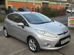 Silver Used 2012 Ford Fiesta Zetec Hatchback | £4,295 (A bit pricey)