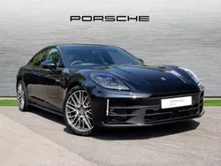 Jet black metallic Used 2024 Porsche Panamera 4 Sedan | £89,790 (Good price)