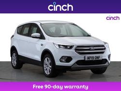 White Used 2019 Ford Kuga Zetec SUV | £10,349 (Good price)