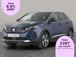 Blue Used 2024 Peugeot 3008 Allure SUV | £19,606 (Fair price)