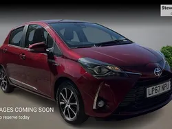 Red Used 2018 Toyota Yaris Hybrid Hatchback | £12,230 (Good price)