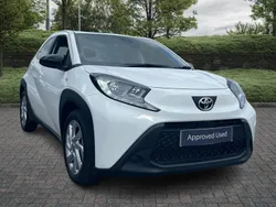 White Used 2024 Toyota Aygo PURE Hatchback | £13,495 (Fair price)
