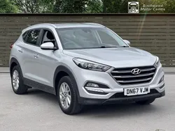Silver Used 2017 Hyundai Tucson SE SUV | £7,495 (A bit pricey)