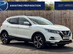 White Used 2018 Nissan Qashqai SUV | £12,995 (Fair price)