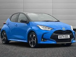 Blue Used 2024 Toyota Yaris Hybrid Edition Hatchback | £22,995 (Expensive)