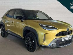 Yellow Used 2022 Toyota Yaris Cross SUV | £20,097 (Fair price)
