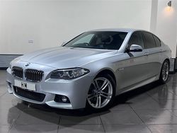 Silver Used 2016 BMW 520 M Sport Sedan | £9,495 (Fair price)