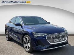 Blue Used 2022 Audi e-tron S-Line SUV | £23,590 (Good price)