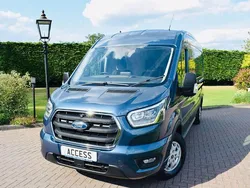 Blue Used 2022 Ford Transit Limited Van | £17,995 (Fair price)