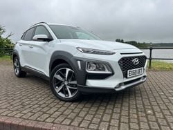 White Used 2019 Hyundai Kona Premium SUV | £7,795