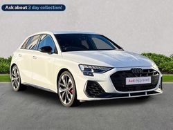 White Used 2025 Audi S3 Sportback Black Edition Hatchback | £41,551