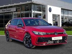Red Used 2024 VW Passat R-line Estate | £29,993