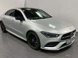 Silver Used 2023 Mercedes CLA180 AMG Line Premium Plus Sedan | £25,498 (Fair price)