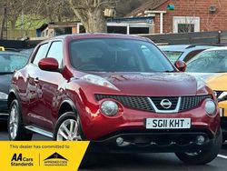 Red Used 2011 Nissan Juke Acenta SUV | £2,999 (Fair price)