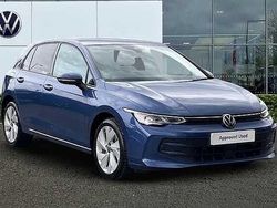 Anemone blue Used 2024 VW Golf VIII Match Hatchback | £20,360 (Fair price)
