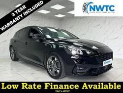 Black Used 2019 Ford Focus ST-Line Hatchback | £9,095 (Fair price)