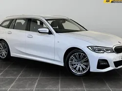 White Used 2021 BMW 330e M Sport Estate | £15,395 (Super price)