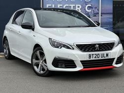 White Used 2020 Peugeot 308 GT-line Hatchback | £10,795 (Fair price)