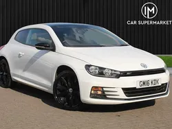 White Used 2016 VW Scirocco Black Edition Coupe | £10,885 (Fair price)
