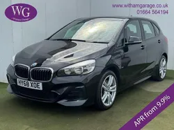 Black Used 2018 BMW 225 Active Tourer M Sport MPV | £7,950 (Fair price)