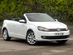 White Used 2014 VW Golf Cabriolet SE Cabriolet | £5,995 (Fair price)