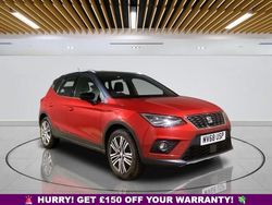 Red Used 2018 Seat Arona XCELLENCE SUV | £10,349 (Fair price)