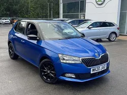 Blue Used 2020 Skoda Fabia Colour Edition Hatchback | £11,595 (Fair price)