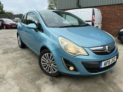 Blue Used 2011 Vauxhall Corsa Hatchback | £1,675 (Fair price)