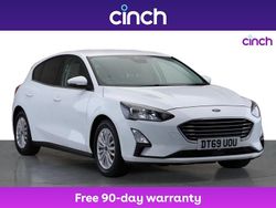 White Used 2020 Ford Focus Titanium Hatchback | £9,849 (Fair price)