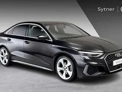 Black Used 2022 Audi A3 S-Line Sedan | £22,250 (Fair price)