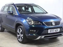 Blue Used 2017 Seat Ateca Ecomotive SUV | £9,500 (Fair price)