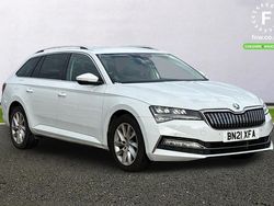 White Used 2021 Skoda Superb SE Technology Estate | £15,599 (Fair price)