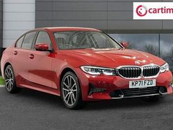 Red Used 2021 BMW 330e Sport Line Sedan | £18,888 (Good price)