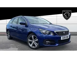 Blue Used 2018 Peugeot 308 Allure Estate | £8,503 (Fair price)