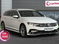 White Used 2021 VW Passat R-line Estate | £14,150 (Fair price)