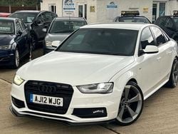 White Used 2012 Audi A4 Black Edition Sedan | £8,495