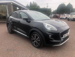Black Used 2023 Ford Puma Titanium Hatchback | £15,950 (Fair price)