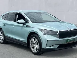 Metallic arctic silver Used 2024 Skoda Enyaq iV SUV | £29,980 (Good price)
