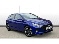 Blue Used 2021 Hyundai i20 SE Hatchback | £13,188 (Fair price)