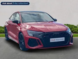 Red Used 2023 Audi RS3 Advanced Hatchback | £51,614 (Fair price)