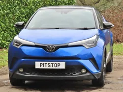 Blue eclipse metallic Used 2018 Toyota C-HR SUV | £12,200 (Fair price)