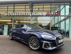 Blue Used 2023 Audi A5 S-Line Coupe | £31,490 (A bit pricey)