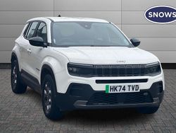 White Used 2024 Jeep Avenger EV Longitude SUV | £17,990 (Good price)